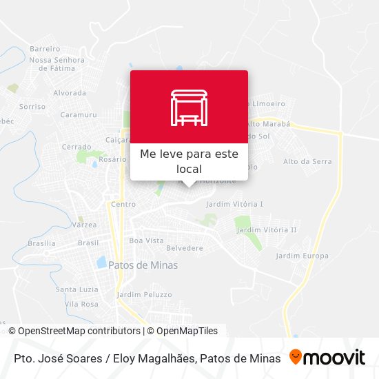 Pto. José Soares / Eloy Magalhães mapa