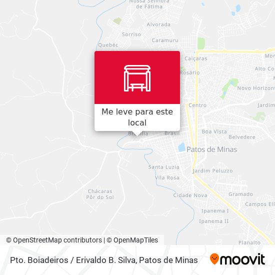 Pto. Boiadeiros / Erivaldo B. Silva mapa