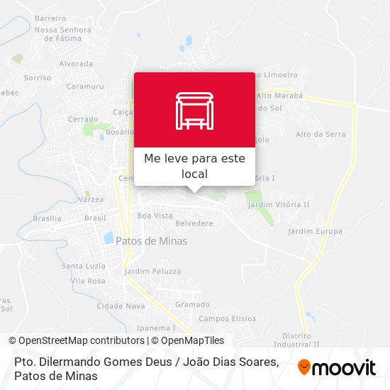 Pto. Dilermando Gomes Deus / João Dias Soares mapa