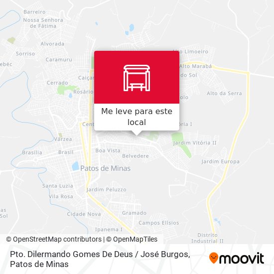 Pto. Dilermando Gomes De Deus / José Burgos mapa
