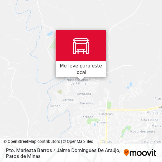 Pto. Marieata Barros / Jaime Domingues De Araújo mapa