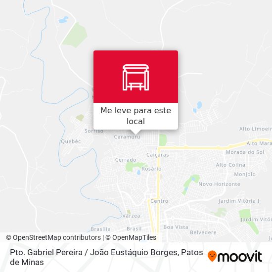 Pto. Gabriel Pereira / João Eustáquio Borges mapa