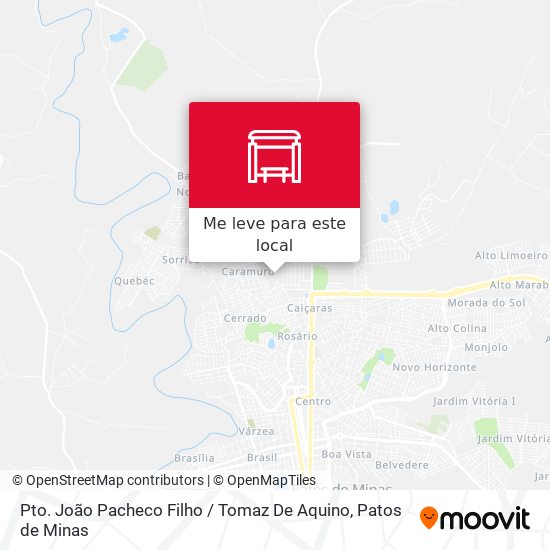 Pto. João Pacheco Filho / Tomaz De Aquino mapa