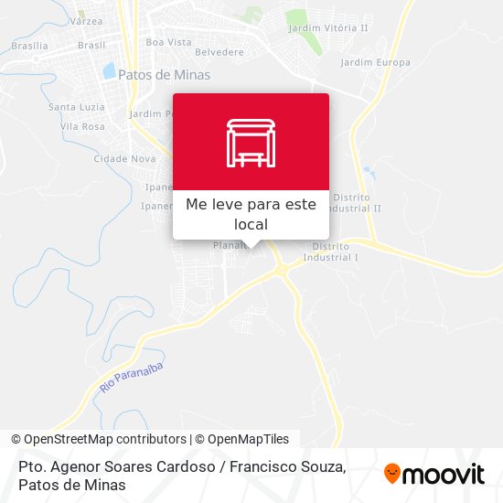 Pto. Agenor Soares Cardoso / Francisco Souza mapa
