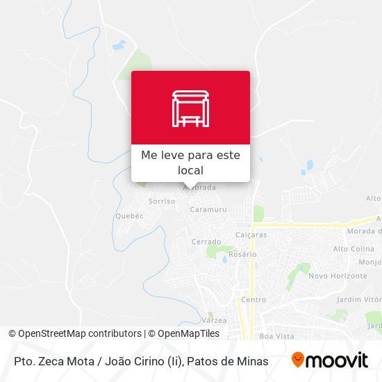 Pto. Zeca Mota / João Cirino (Ii) mapa