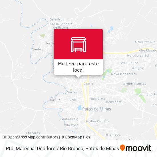 Pto. Marechal Deodoro / Rio Branco mapa