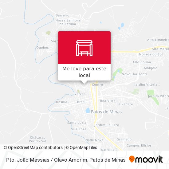 Pto. João Messias / Olavo Amorim mapa