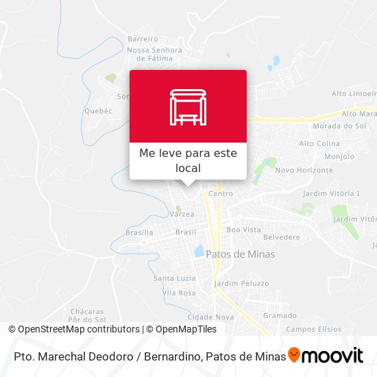 Pto. Marechal Deodoro / Bernardino mapa