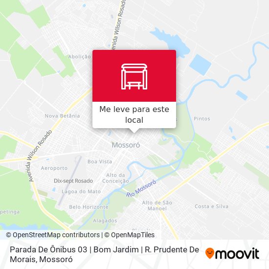Parada De Ônibus 03 | Bom Jardim | R. Prudente De Morais mapa