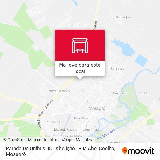 Parada De Ônibus 08 | Abolição | Rua Abel Coelho mapa