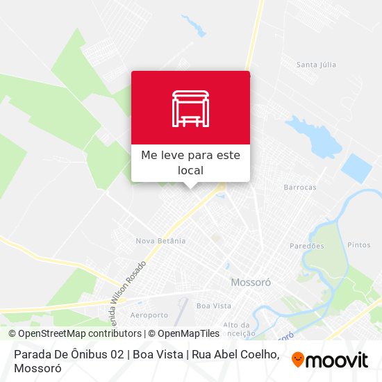 Parada De Ônibus 02 | Boa Vista | Rua Abel Coelho mapa