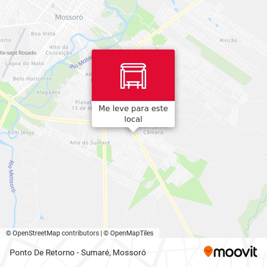Ponto De Retorno - Sumaré mapa