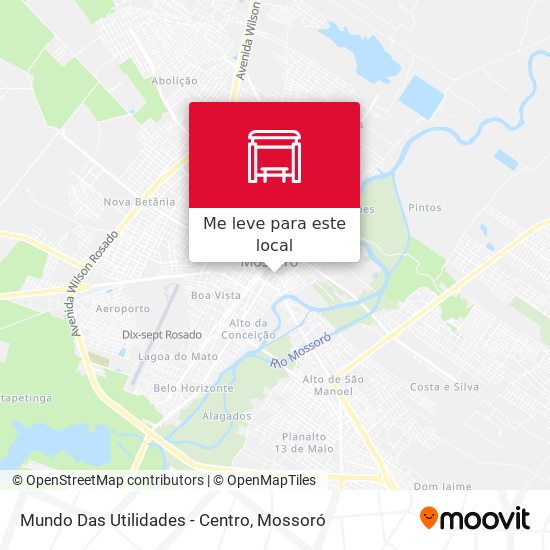 Mundo Das Utilidades - Centro mapa