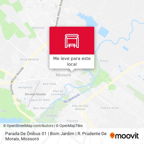 Parada De Ônibus 01 | Bom Jardim | R. Prudente De Morais mapa