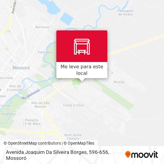 Avenida Joaquim Da Silveira Borges, 596-656 mapa