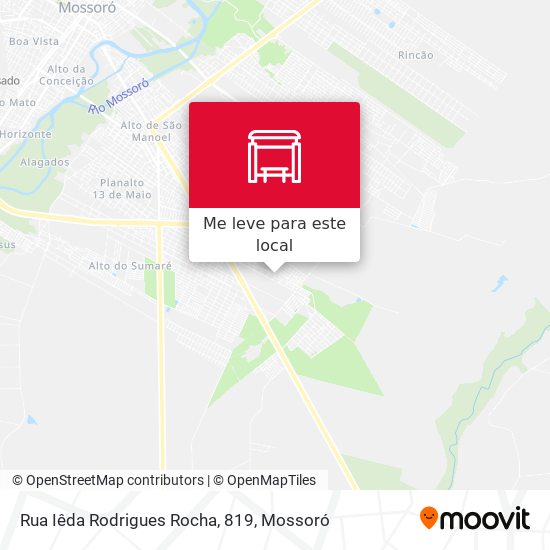 Rua Iêda Rodrigues Rocha, 819 mapa