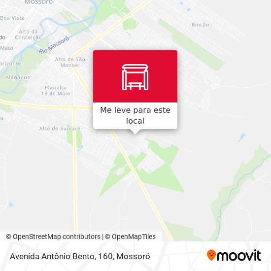 Avenida Antônio Bento, 160 mapa