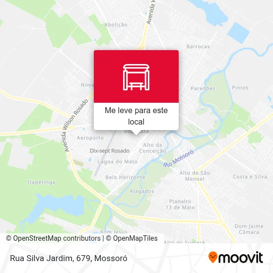 Rua Silva Jardim, 679 mapa