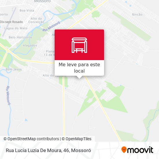 Rua Lucia Luzia De Moura, 46 mapa