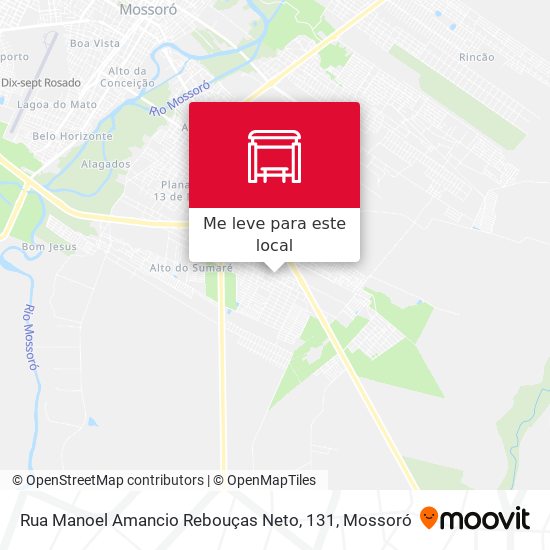 Rua Manoel Amancio Rebouças Neto, 131 mapa