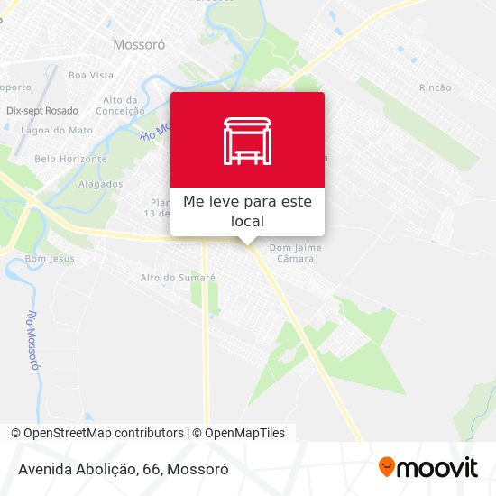 Avenida Abolição, 66 mapa