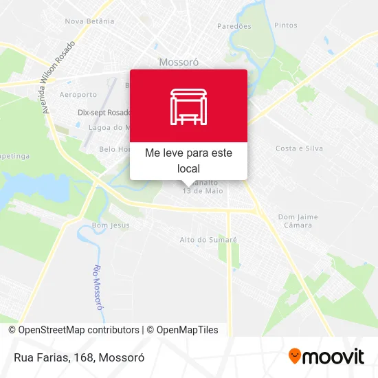 Rua Farias, 168 mapa