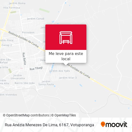 Rua Anézia Menezes De Lima, 6167 mapa