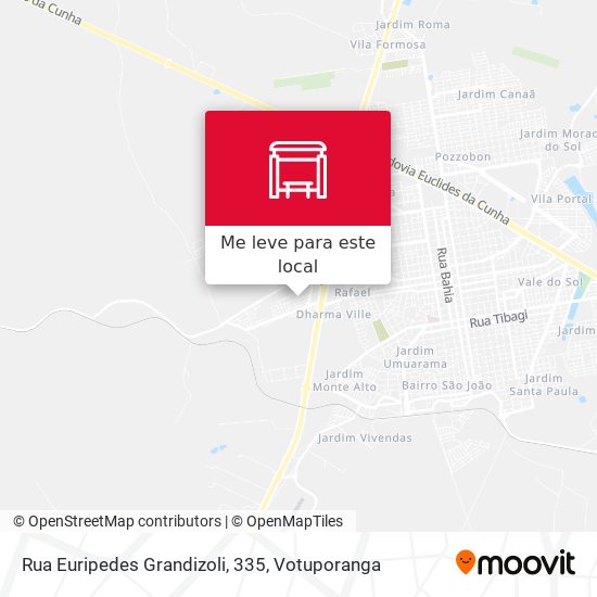 Rua Euripedes Grandizoli, 335 mapa