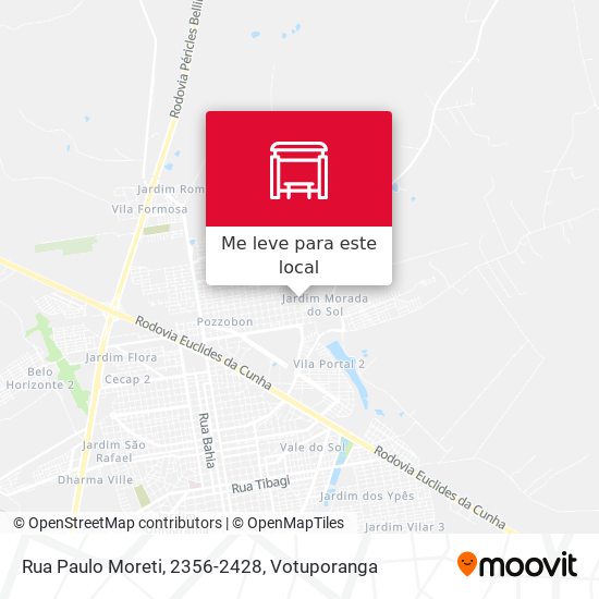 Rua Paulo Moreti, 2356-2428 mapa