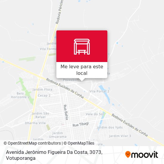 Avenida Jerônimo Figueira Da Costa, 3073 mapa