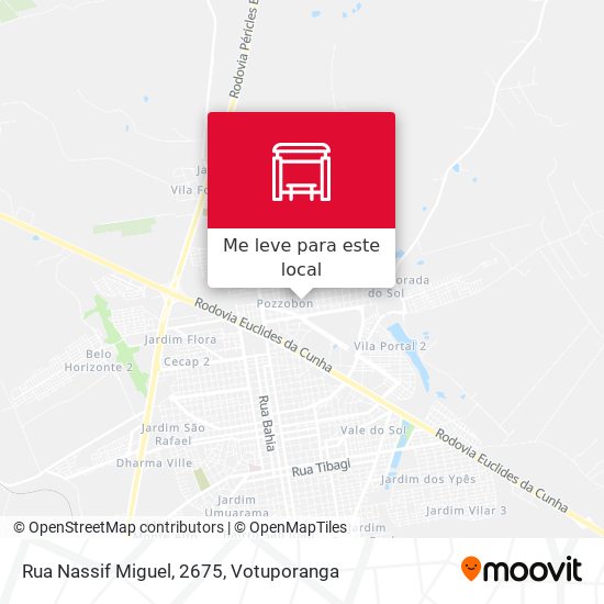 Rua Nassif Miguel, 2675 mapa