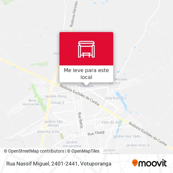 Rua Nassif Miguel, 2401-2441 mapa