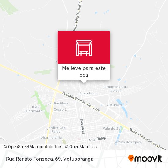 Rua Renato Fonseca, 69 mapa