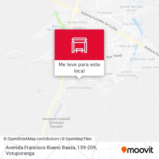 Avenida Francisco Bueno Baeza, 159-209 mapa