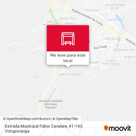 Estrada Municipal Fábio Cavalare, 41-143 mapa