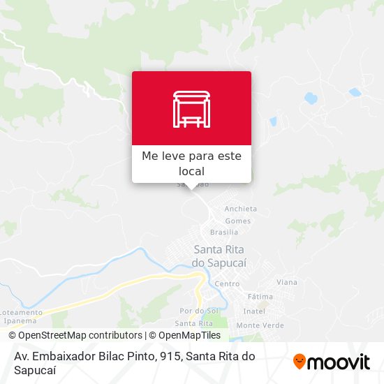 Av. Embaixador Bilac Pinto, 915 mapa