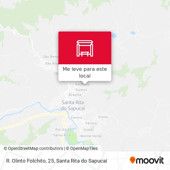 R. Olinto Folchito, 25 mapa