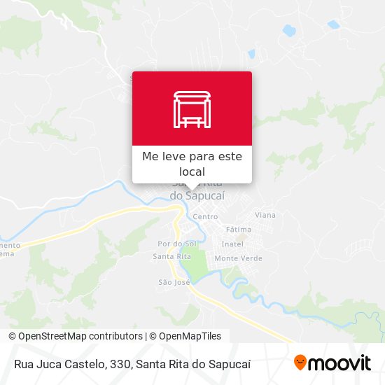 Rua Juca Castelo, 330 mapa