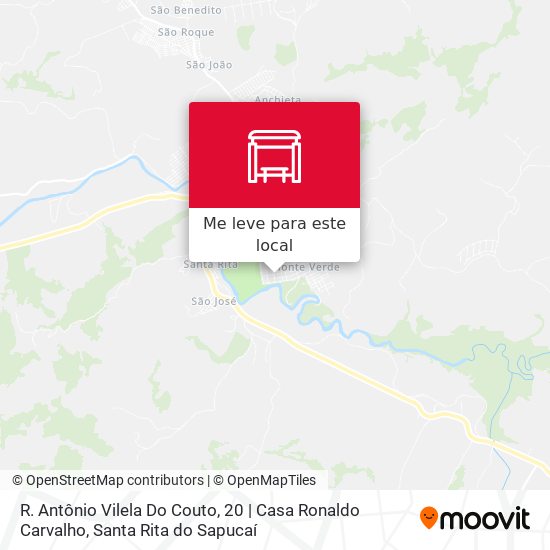 R. Antônio Vilela Do Couto, 20 | Casa Ronaldo Carvalho mapa