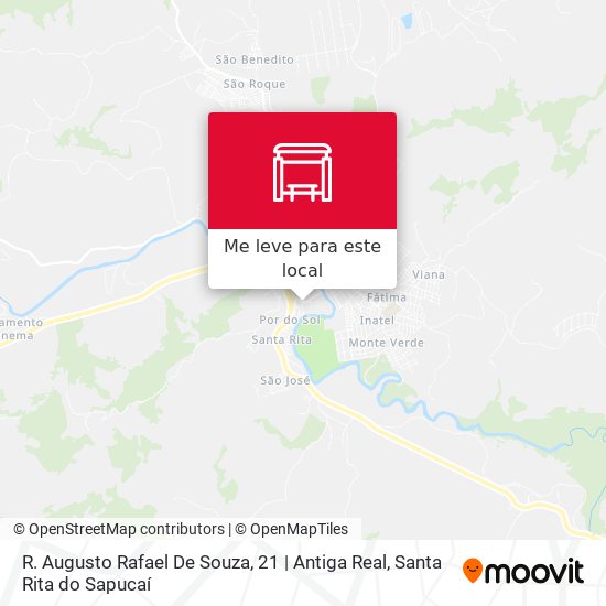 R. Augusto Rafael De Souza, 21 | Antiga Real mapa