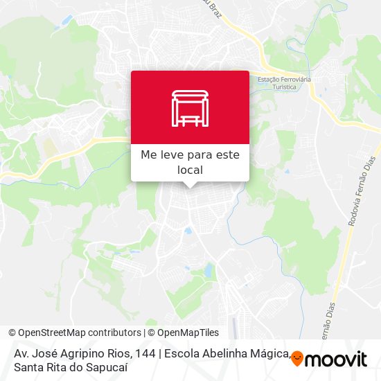 Av. José Agripino Rios, 144 | Escola Abelinha Mágica mapa