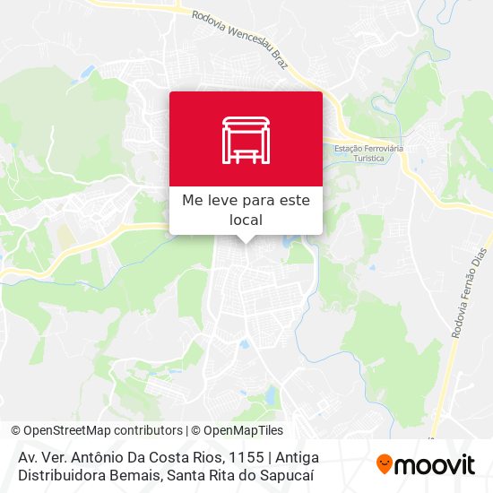 Av. Ver. Antônio Da Costa Rios, 1155 | Antiga Distribuidora Bemais mapa