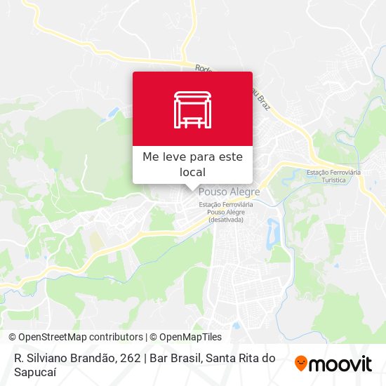 R. Silviano Brandão, 262 | Bar Brasil mapa