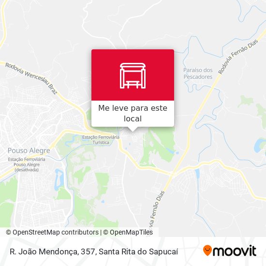 R. João Mendonça, 357 mapa