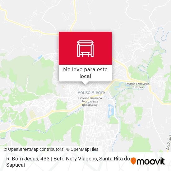 R. Bom Jesus, 433 | Beto Nery Viagens mapa