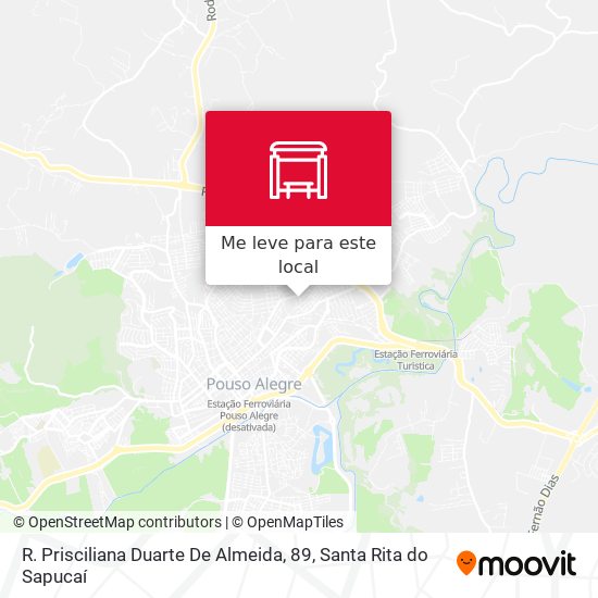 R. Prisciliana Duarte De Almeida, 89 mapa