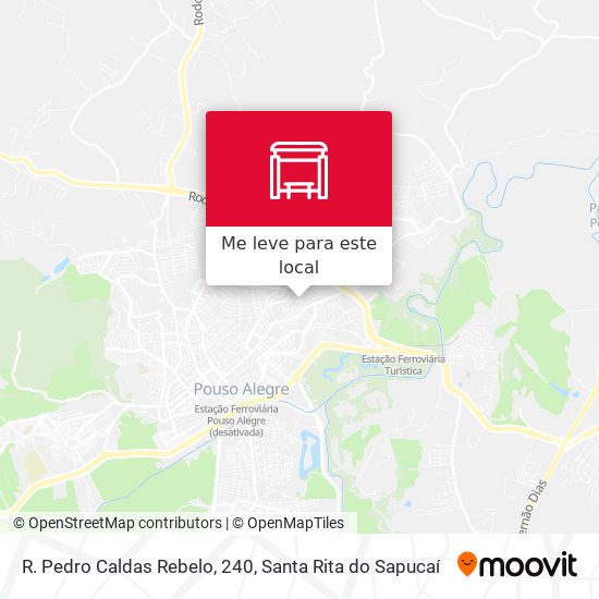 R. Pedro Caldas Rebelo, 240 mapa