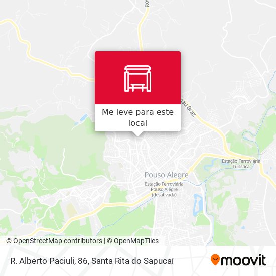 R. Alberto Paciuli, 86 mapa
