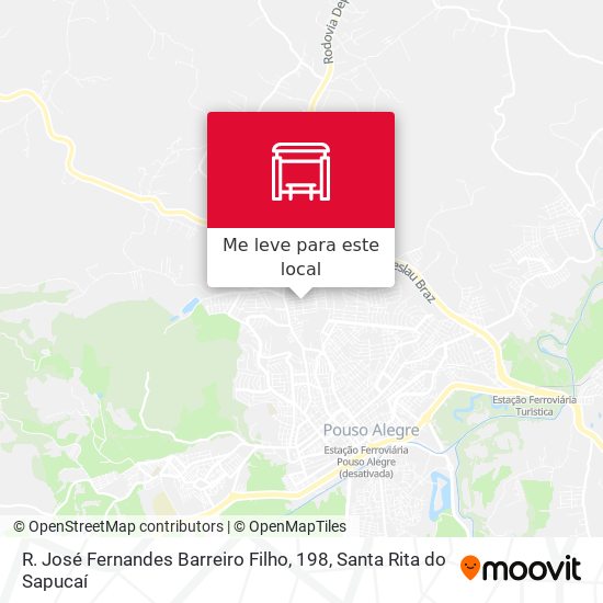 R. José Fernandes Barreiro Filho, 198 mapa