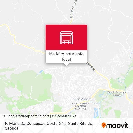R. Maria Da Conceição Costa, 315 mapa